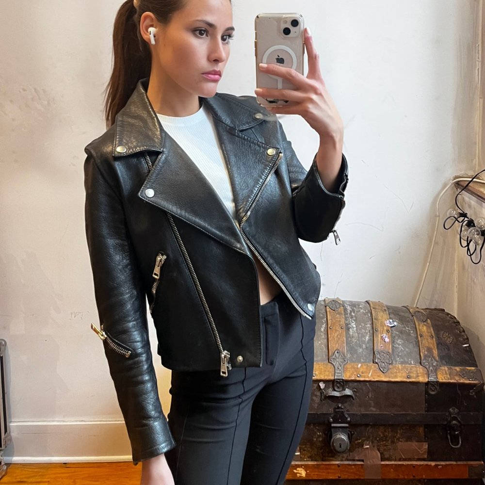 Acne Studios Rita Leather Jacket